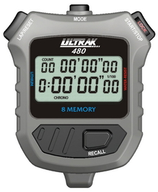 ULTRAK 480 Professional Stopwatches - 8 Lap Memory