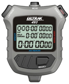 ULTRAK 493 Professional Stopwatches - 300 Lap Memory