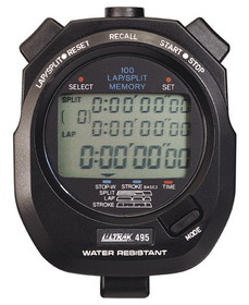 ULTRAK 495 Professional Stopwatches - 100 Lap Memory