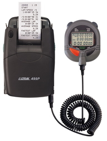 The ULTRAK 499 set (stopwatch and printer)