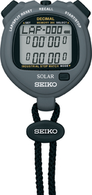 SEIKO S063 - Solar-Powered Decimal Stopwatch