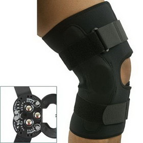 Comfortland Medical CK-101 Comfortland Hinged Knee Brace 12" Covered Hinge
