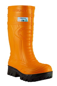 COFRA 00040-CM4 Thermic Orange<br>Metguard Eh Pr, Pu-Rubber Boot/ Composite Toe Cap/Apt Plate