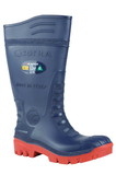 COFRA 00300-CM3 New Typhoon Blue Sd Pr, Pvc Boots/Steel Toe/Steel Plate