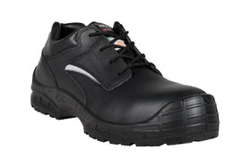 COFRA 12660-CU0 Preston Eh Pr, Black Leather Shoe/Black Fabric/Apt Plate/Overcap