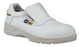 COFRA 76401-CM0 Akron White Sd+, Low Cut Shoes Sanyderm Leather Steel Toe