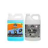 Chemical Guys Tire Kicker Extra Glossy Tire Shine (1 Gallon) & Nonsense Colorless And Odorless All Surface Cleaner (1 Gallon)