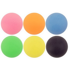 Champion Sports 1STR6MP 1Star Table Tennis 6/Multi Color Pack