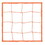 Champion Sports 204OR 3.5Mm Official Size Soccer Net Orange