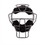 Champion Sports BM200SL Ultra Lightweight Umpire Face Mask Silver