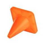Champion Sports C4OR 4 Inch High Visibilty Flexible Vinyl Cone Orange