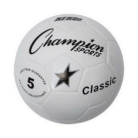 Champion Sports CLASSIC5 Classic Soccer Ball Size 5
