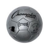 Champion Sports EX4SL Extreme Soccer Ball Size 4 Silver