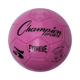 Champion Sports EX5PK Extreme Soccer Ball Size 5 Pink