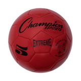 Champion Sports EX5RD Extreme Soccer Ball Size 5 Red