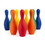 Champion Sports FBPINSETCLR Colored Foam Bowling Pin Set, Price/set