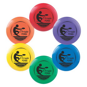 Champion Sports FD165SET 165 Gram Competition Plastic Disc Set Of 6