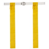 Yellow TFFAYL pack of 12 Champion Sports Adult Triple Flag Football Set Color 