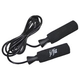 JFIT J-JRBK Black Jump Rope