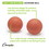 Champion Sports LBLX Low Bounce Lacrosse Ball, Price/Dozen