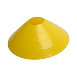 Champion Sports LDCYL Large Saucer Cone Yellow