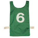 Champion Sports NP2GN Numbered Heavyweight Nylon Pinnie Green