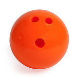 Champion Sports Rubberized Plastic Bowling Ball