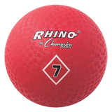 Champion Sports PG7RD 7 Inch Playground Ball Red