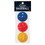 Champion Sports PLBBAR Plastic Baseball Retail Pack/3 Assorted Colors, Price/set