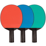 Champion Sports PN4 Plastic Rubber Face Table Tennis Paddle