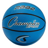 Champion Sports RBB2BL Junior Rubber Basketball Blue