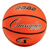 Champion Sports RBB2 Junior Rubber Basketball Orange