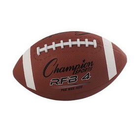 Champion Sports RFB4 Pee Wee Rubber Football