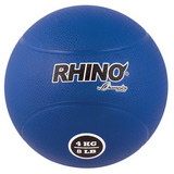 Champion Sports RMB4 4 Kilo Rubber Medicine Ball Blue