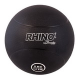 Champion Sports RMB6 6 Kilo Rubber Medicine Ball Black
