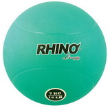 Champion Sports RMB7 7 Kilo Rubber Medicine Ball Green