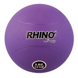 Champion Sports RMB8 8 Kilo Rubber Medicine Ball Purple