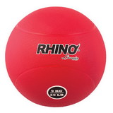 Champion Sports RMB9 9 Kilo Rubber Medicine Ball Red