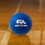 Champion Sports RS65 6 Inch Rhino Skin Low Bounce Softi Foam Ball Blue, Price/ea