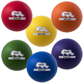 Champion Sports RS85SET 8.5 Inch Rhino Skin Medium Bounce Special Ball Set