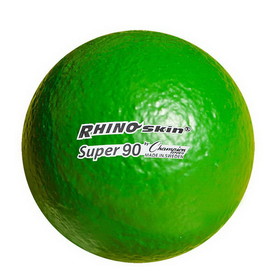 Champion Sports RS90 3.25 Inch Rhino Skin High Bounce Super 90 Foam Ball Green
