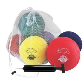 Champion Sports RSPGSET 8.5 Inch Soft Rhino Skin Playground Ball Set