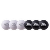 Champion Sports RXD6BWSET 6 Inch Rhino Skin Dodgeball Set Black/White