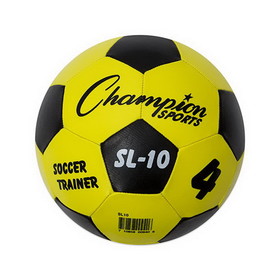 Champion Sports SL10 Soccer Ball Trainer Size 4