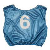 Champion Sports SVMWNBL Numbered Scrimmage Vest Adult Blue