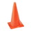 Champion Sports TC9 9 Inch High Visibility Plastic Cone Orange