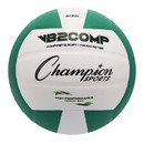 Champion Sports VB2GN Composite Volleyball Green/White