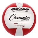 Champion Sports VB2RD Composite Volleyball Red/White