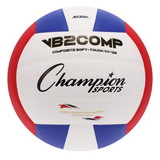 Champion Sports VB2RWB Composite Volleyball Red/White/Blue