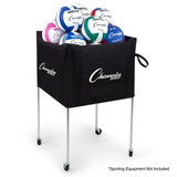 Champion Sports VBCART Folding Volleyball Cart